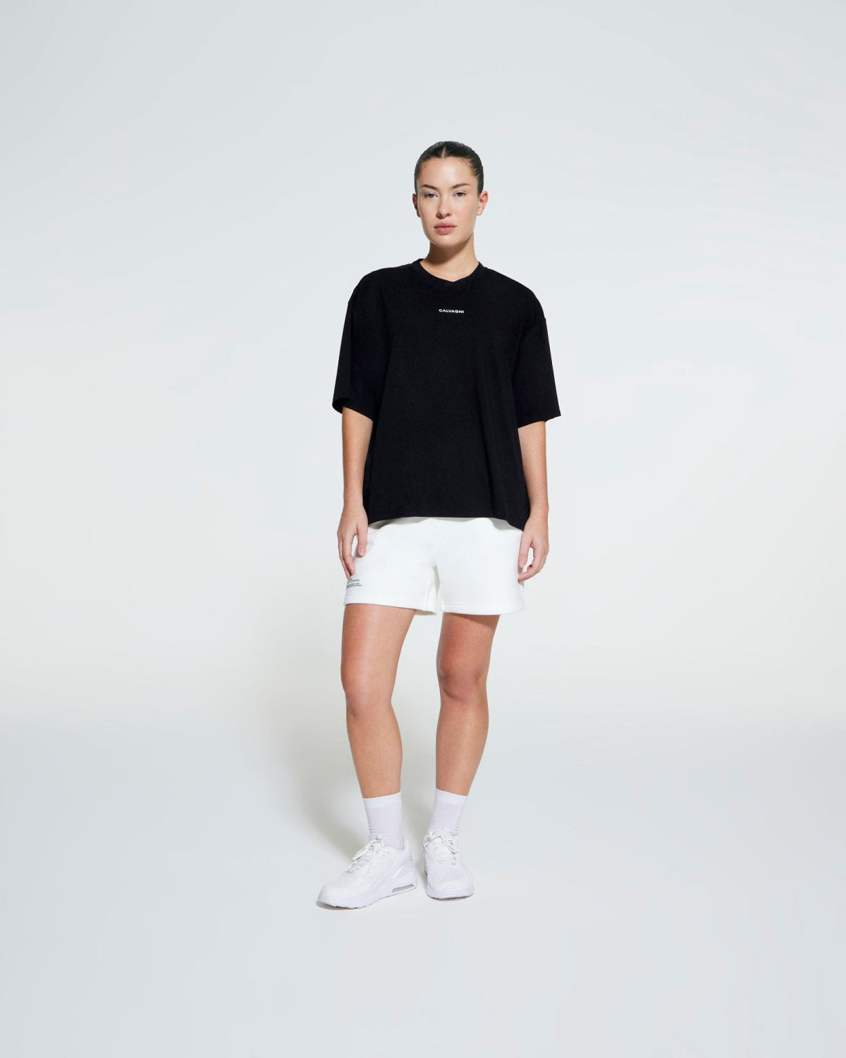 Essential t-shirt noir- CALVAGNI
