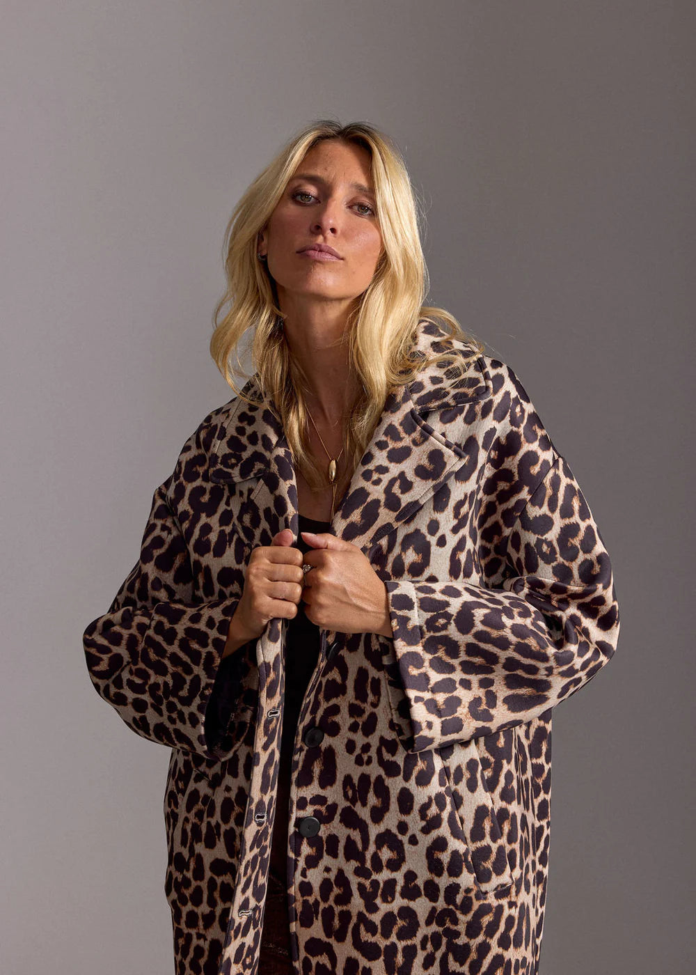 Manteau Pharell Léopard - Lauren Vidal