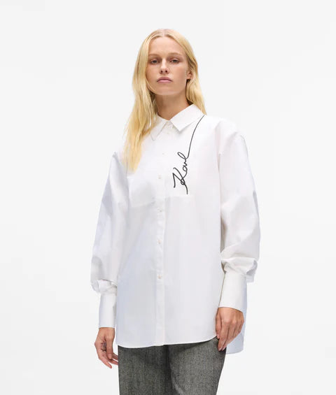CHEMISE SIGNATURE - KARL LAGARFELD