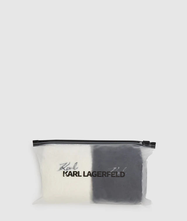 CHAUSSETTES EN MOLLETON - KARL LAGARFELD