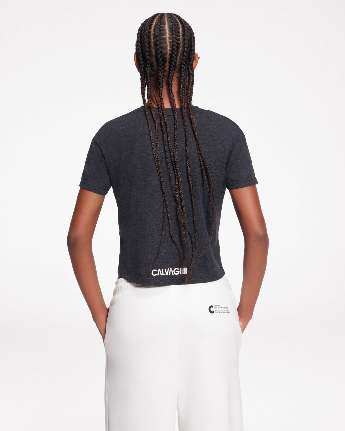 Classic t-shirt gris - CALVAGNI