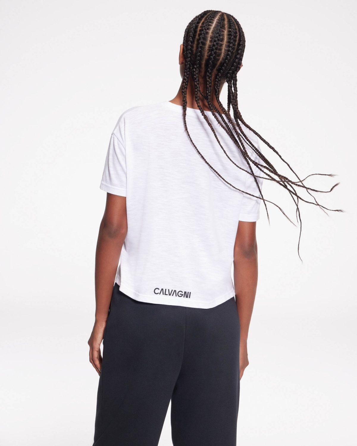 Classic t-shirt blanc - CALVAGNI