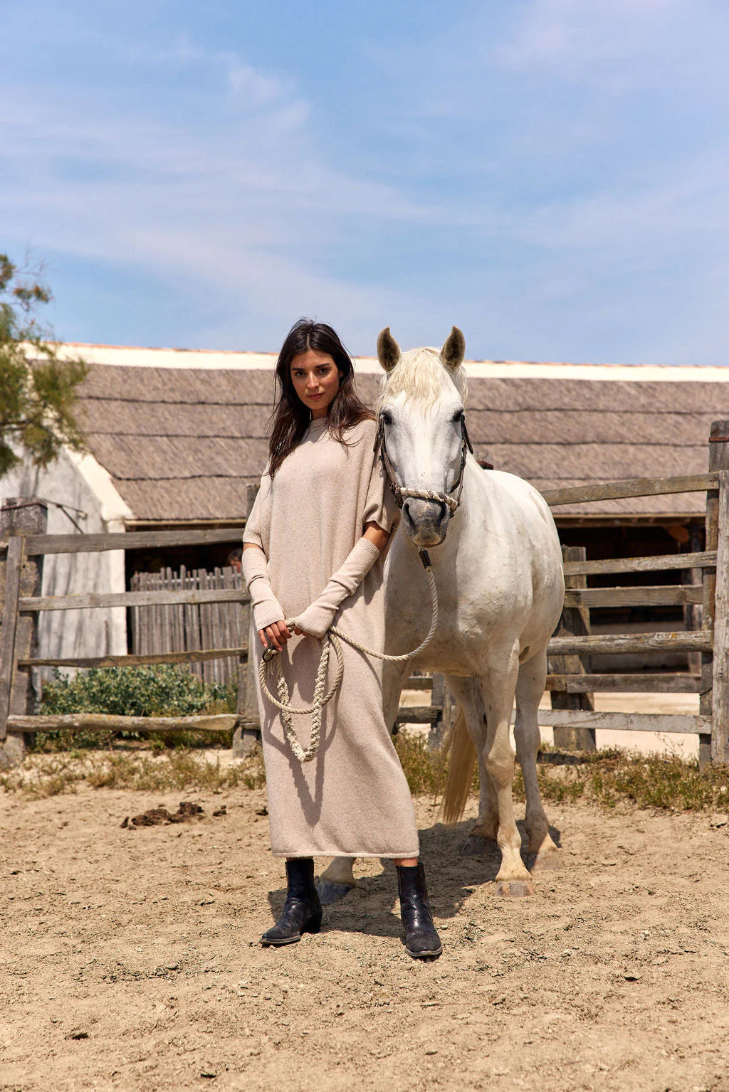 Robe Pull LAUREN VIDAL Maison Ines