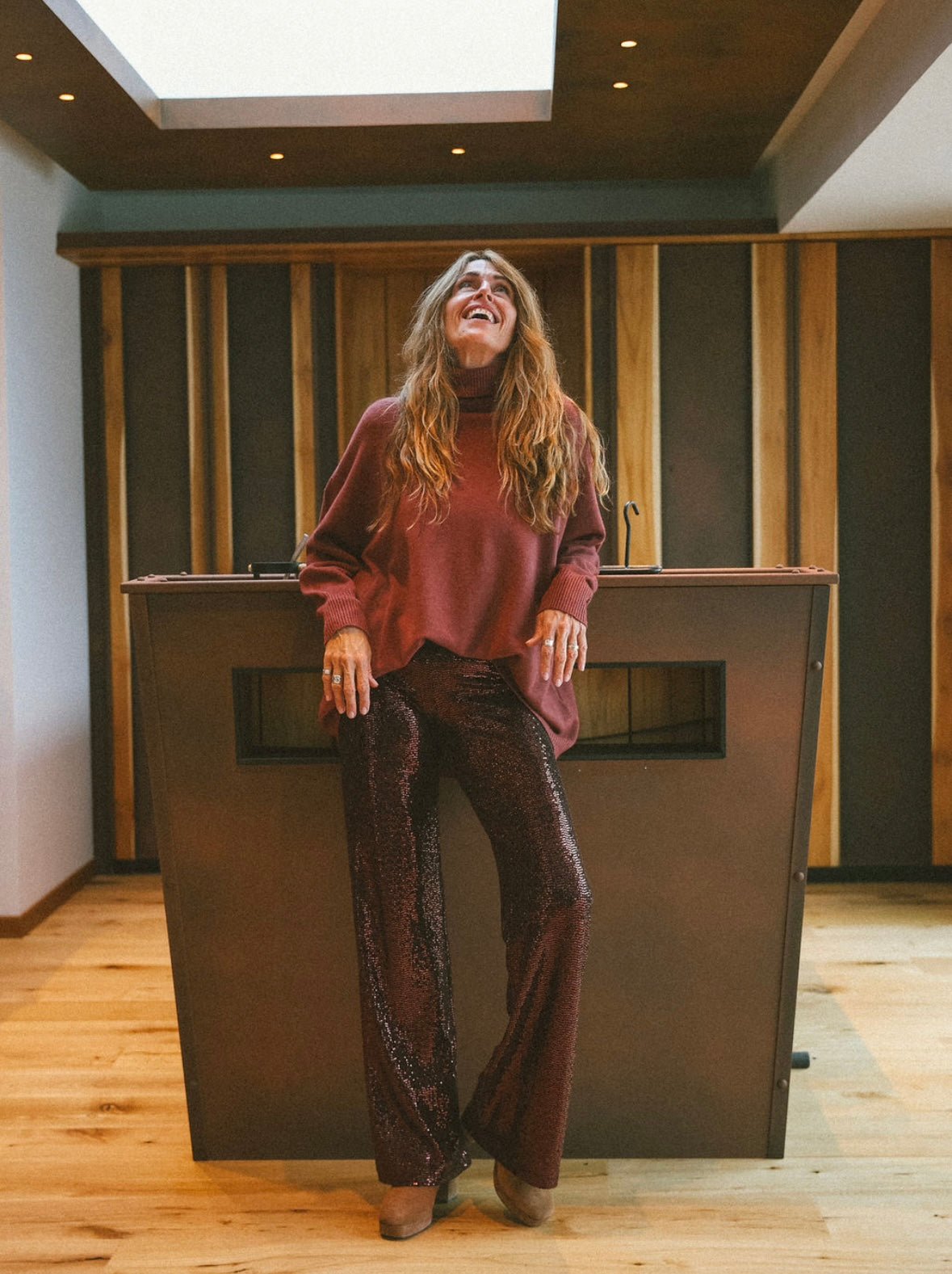 Pantalon à Sequin - LAUREN VIDAL
