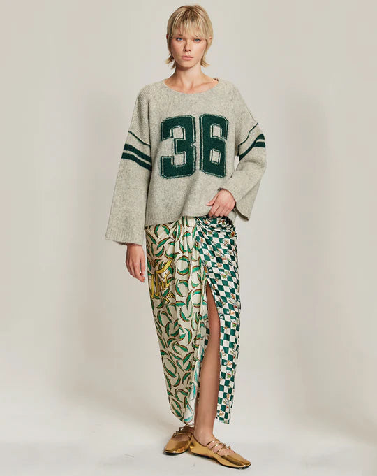 PULL SPORTIF JADE LAUREL - ME369