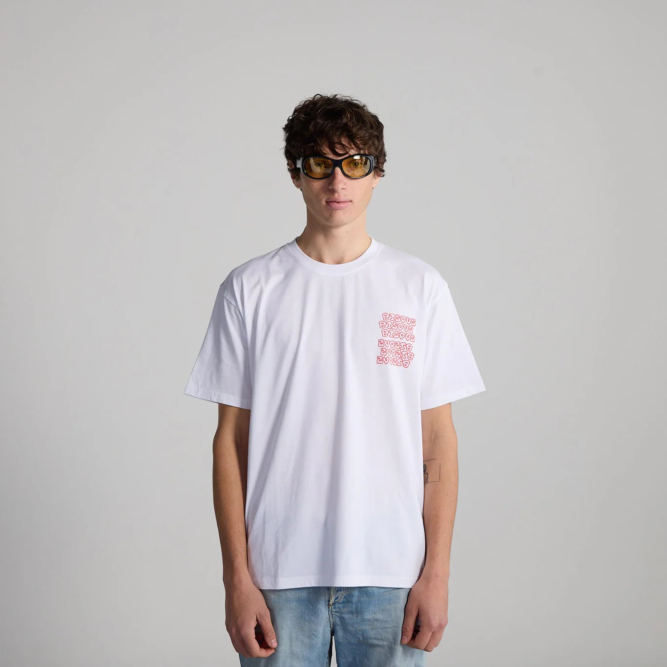 T-shirt Slime White - BISOUS