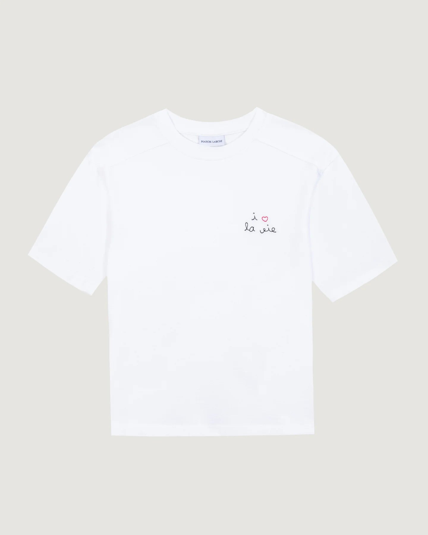 T-shirt " I love la vie" - Maison LaBiche