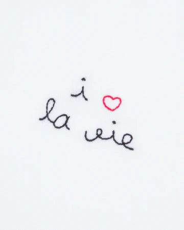 T-shirt " I love la vie" - Maison LaBiche