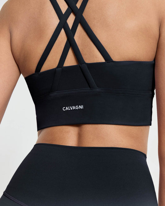 Balance top noir - CALVAGNI