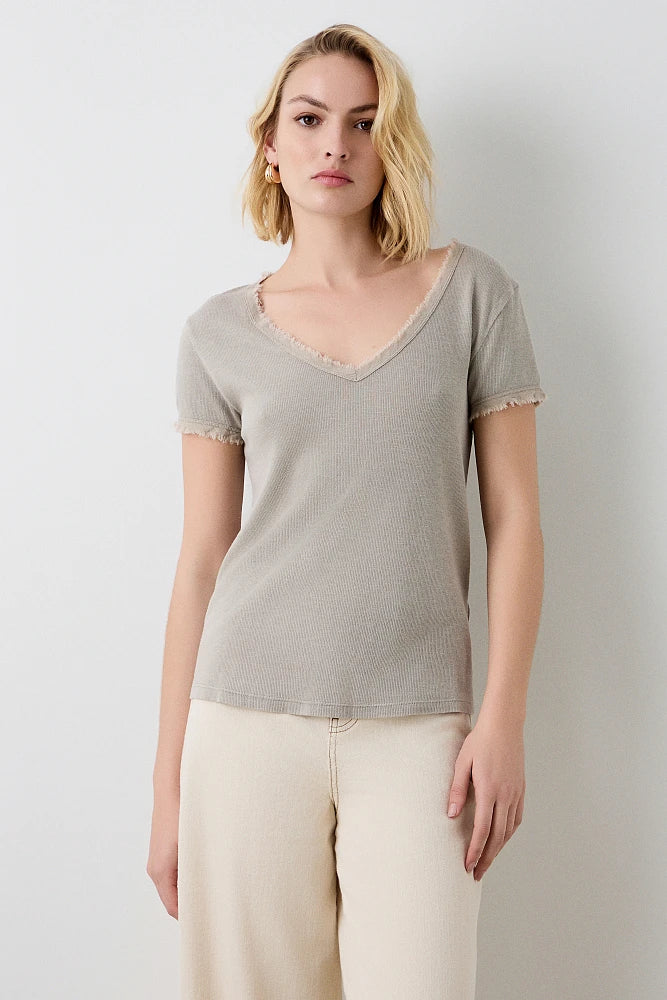 Basic top V-neck - BSB