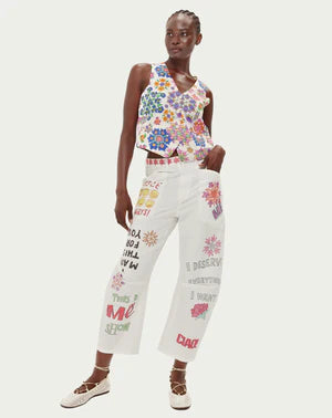 PANTALON GALA COTTON BARREL - ME369