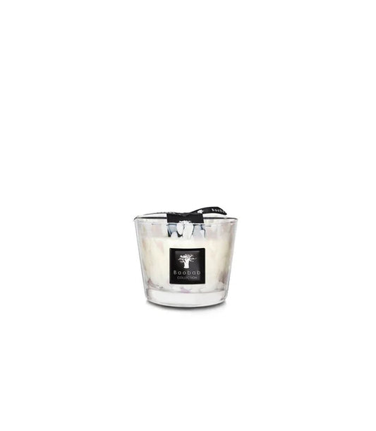 Bougie White Pearl Max 10 - BAOBAB