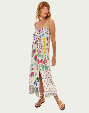 robe Eli Markers Stripeless Dress -ME369