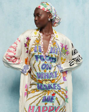 robe Stephanie Markers Dress -ME369