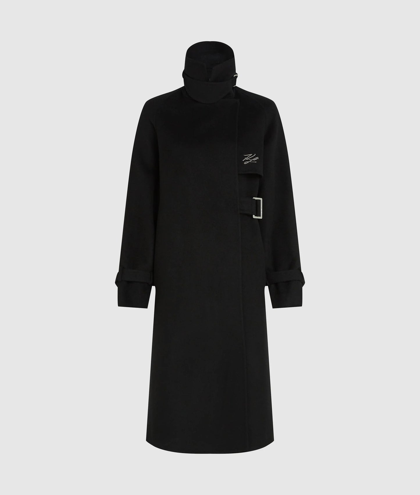MANTEAU LONG CEINTURE - KARL LAGARFELD