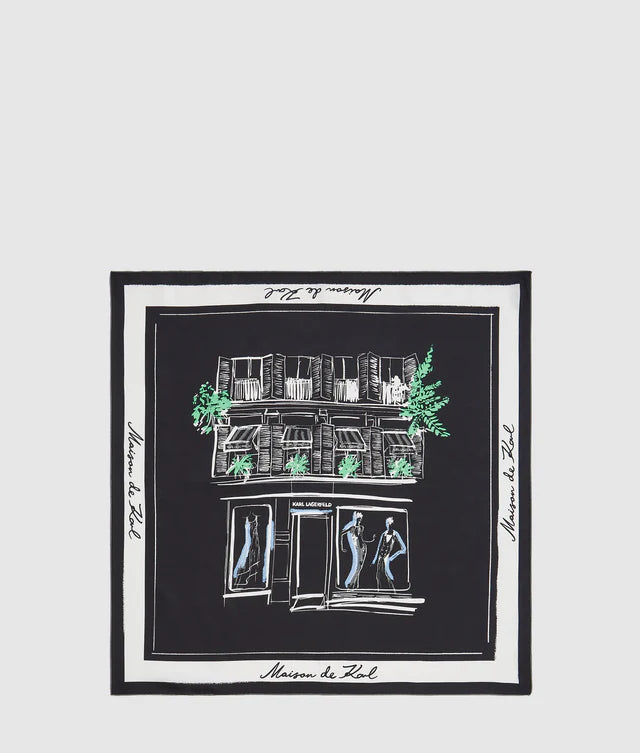 ECHARPE MAISON DE KARL - KARL LAGARFELD