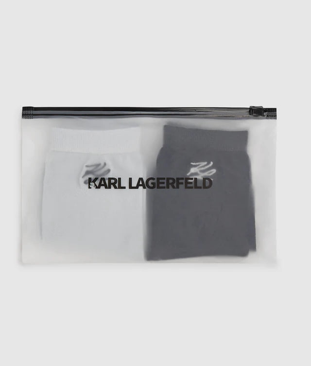 CHAUSSETTES METALLIQUES AUTOGRAPH - KARL LAGARFELD