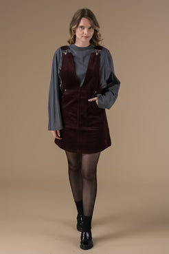 Robe salopette Paulina en coton