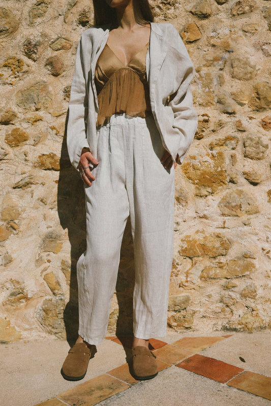 Pantalon beige - O'MER