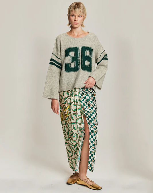 PULL SPORTIF JADE LAUREL - ME369