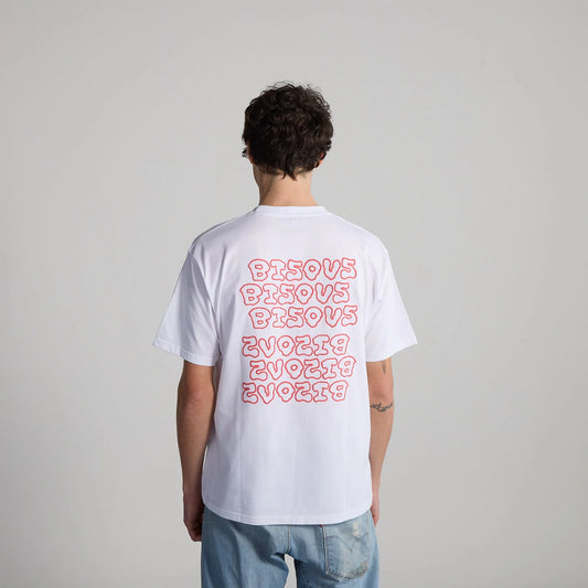T-shirt Slime White - BISOUS