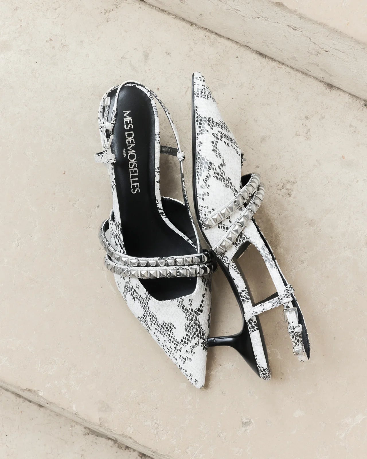 TALON TASHA GRIS - MES DEMOISELLES PARIS