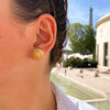 Boucles d'oreilles Upcyclées - Yves Saint Laurent