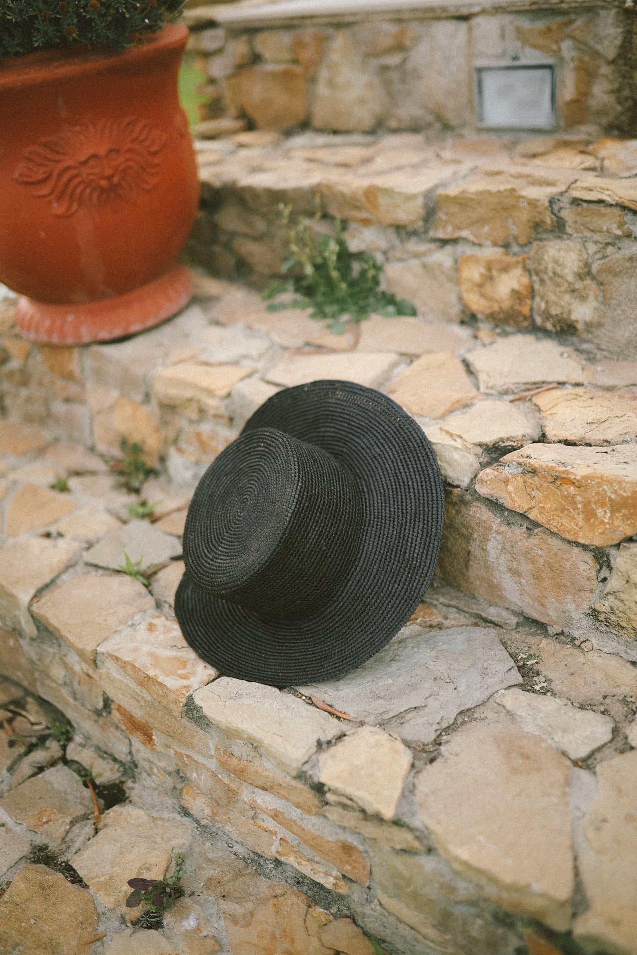 Chapeau Melisse noir - VAN PALMA